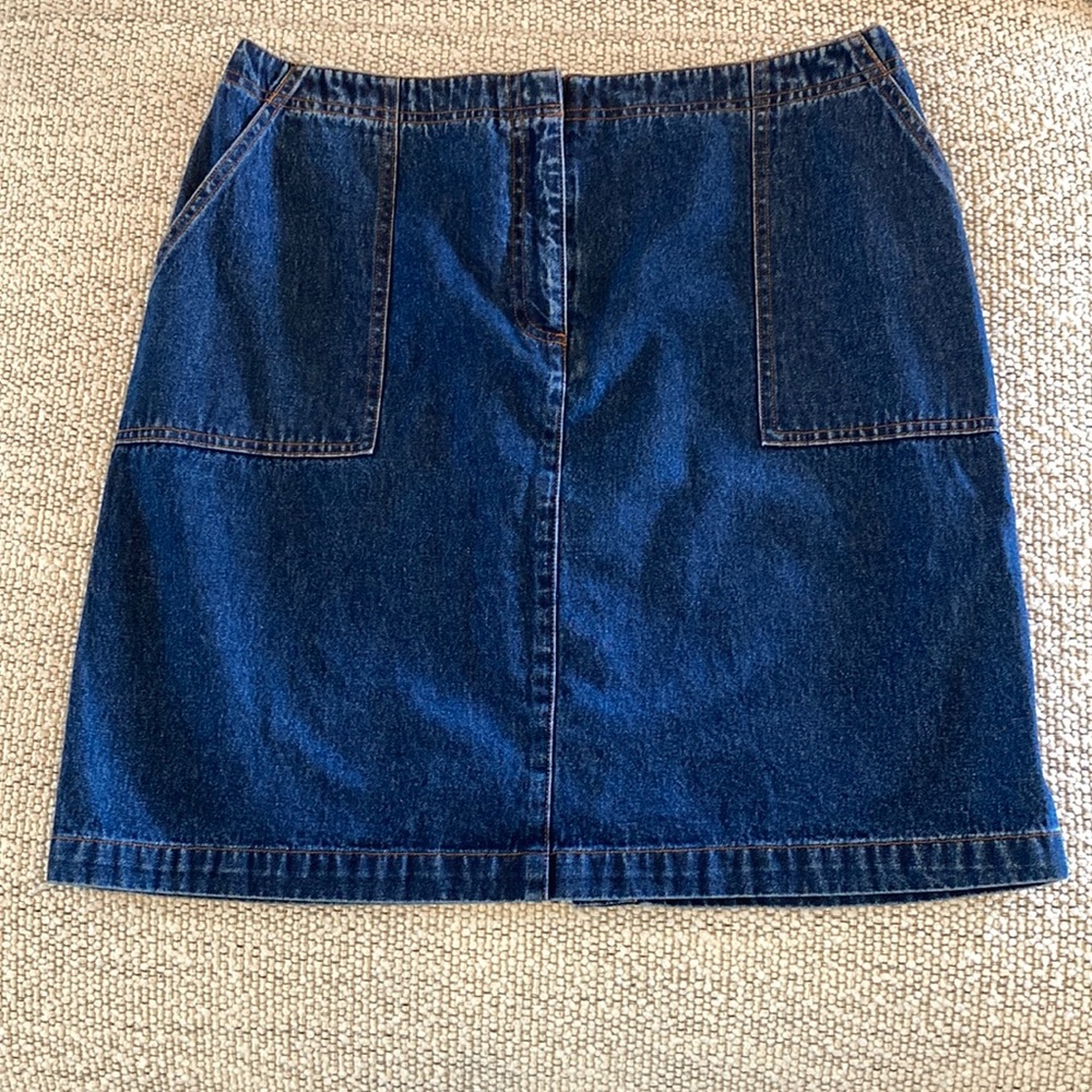 Vintage Casual Corner, 12, denim skirt